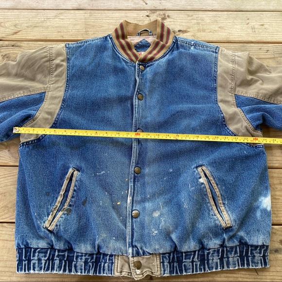 Vintage Eagles Ridgre Outfitters Jean Trucker Jacket - Picture 7 of 8